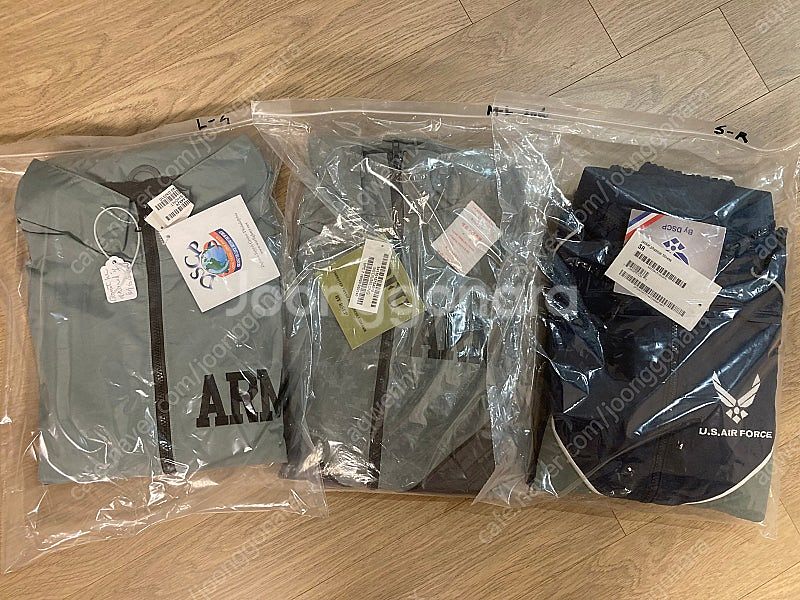 [데드스탁] IPFU 미군/공군 아미 바람막이 자켓--0
