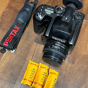 팬탁스 645n 75mmf2.8