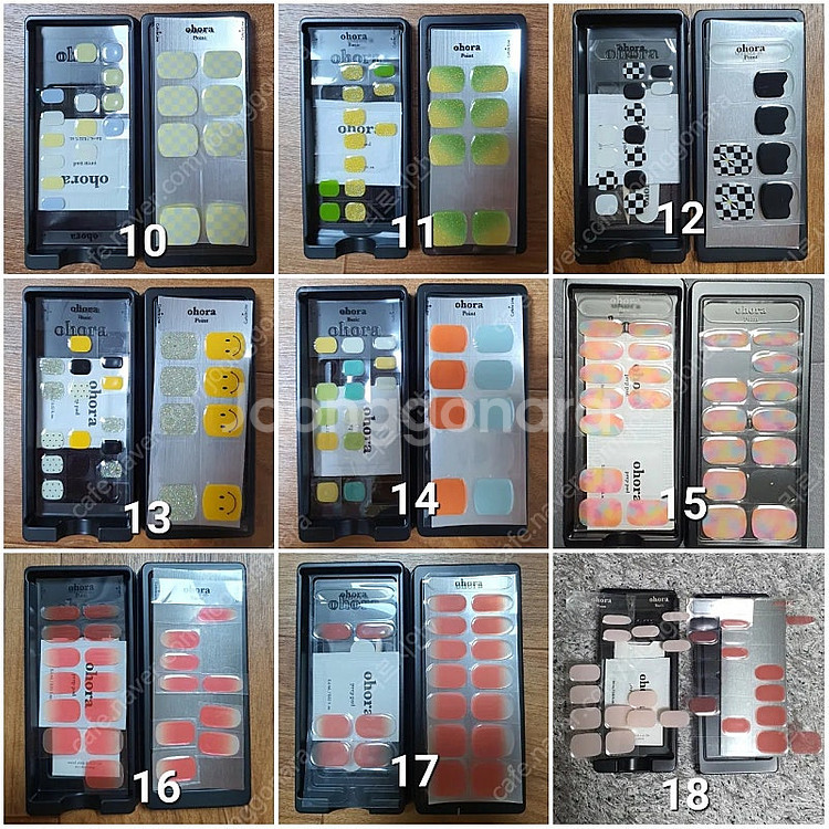 오호라 데싱디바 젤네일 젤페디 중고제품--1