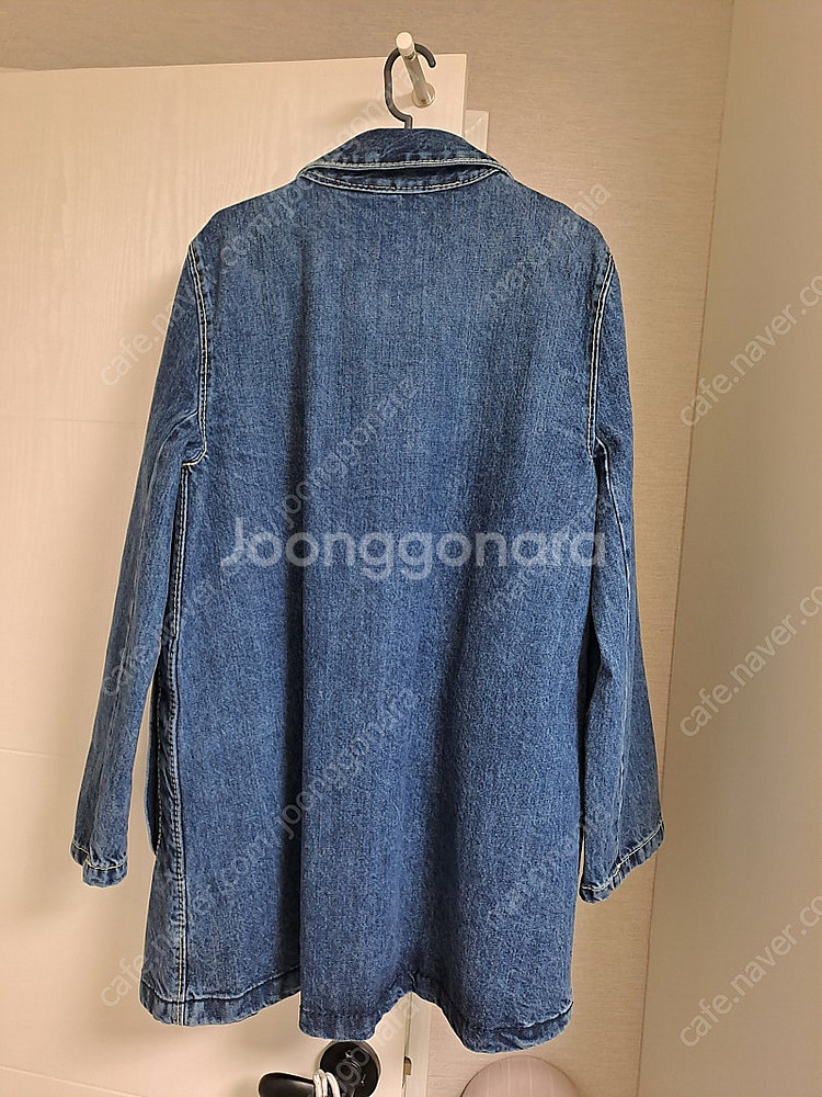 자라 데님 코트자켓 새상품 판매합니다--2