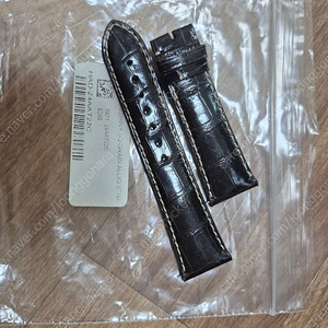 하들리로마 엘리게이터 24mm 스트랩 악어가죽 악어시계줄 악어스트랩 hadley roma Alligator leather watch strap 24mm 샤이니 딥브라운 파네라이 줄