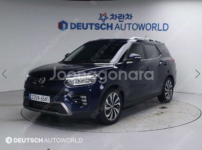 중고차 뉴 티볼리 에어 1.5 가솔린 터보 A3 부부중...--0