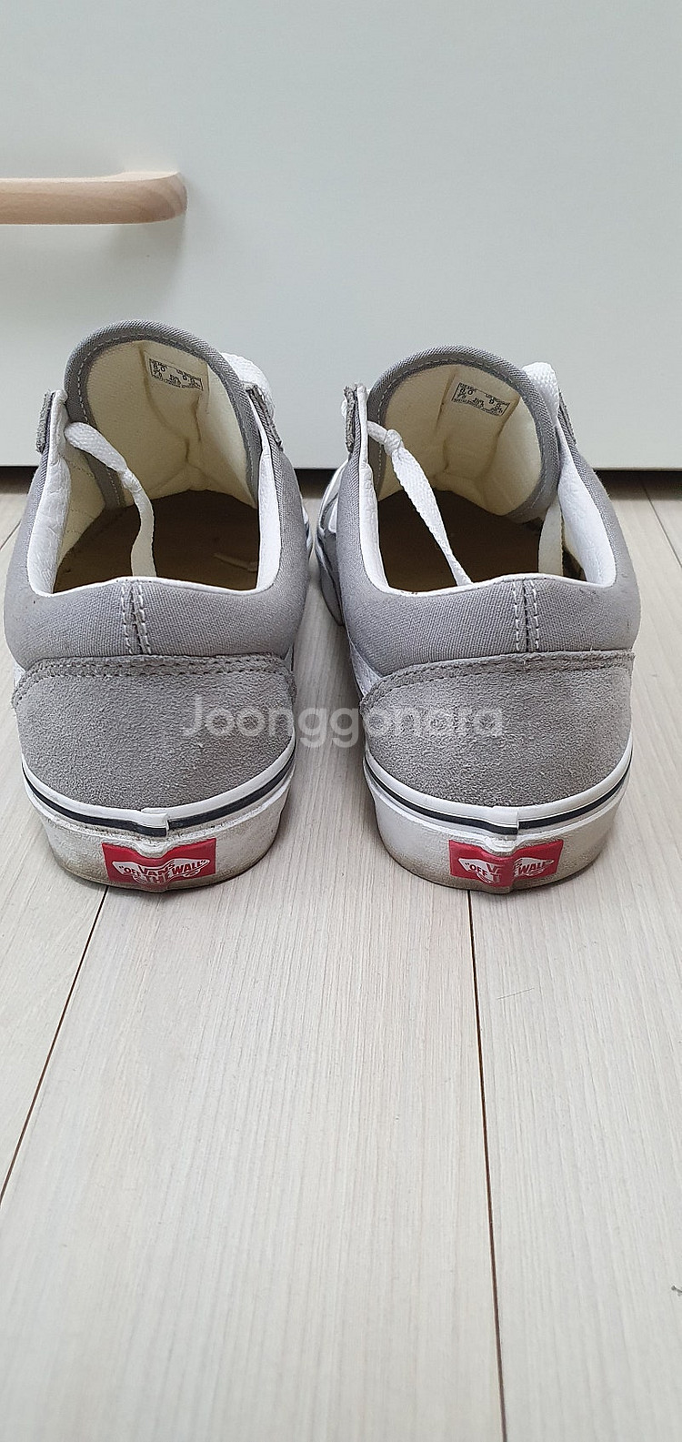 반스(VANS) 올드스쿨 그레이 스니커즈 운동화 보드화...--3