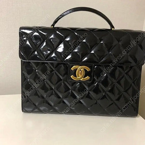 빈티지 샤넬 페이던트 브리프케이스