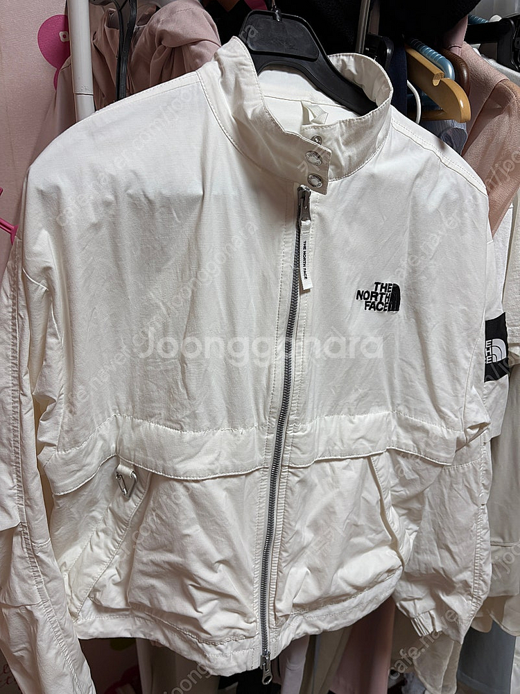 노스페이스 정품 바람막이 크롭바람막이 M사이즈 90--4