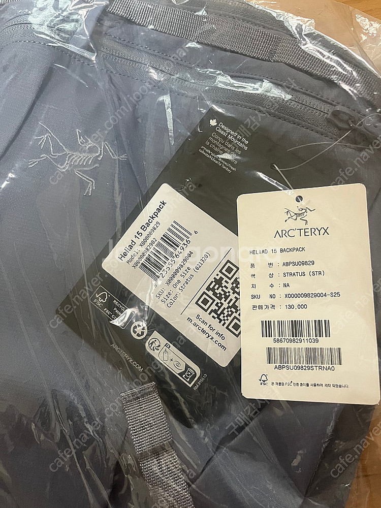 아크테릭스 헬리아드15 백팩 스트라터스--2