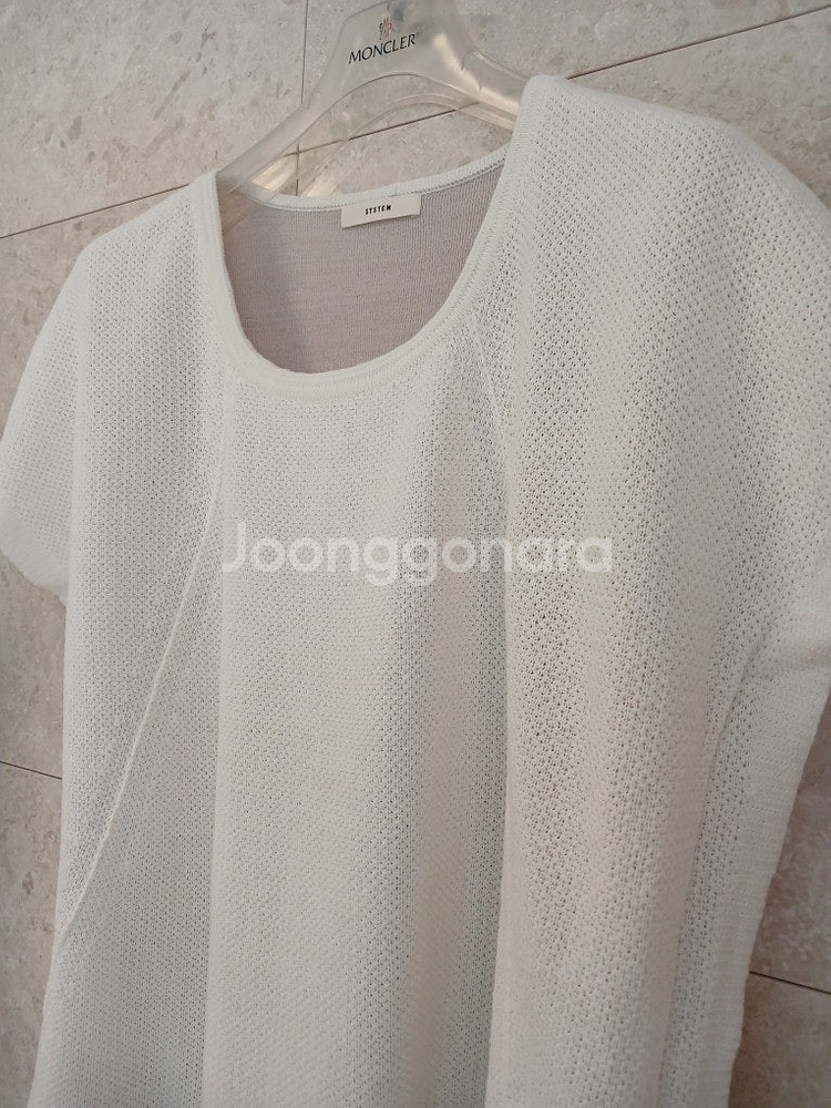 한섬 시스템린넨블랜드니트(최저가할인)--5