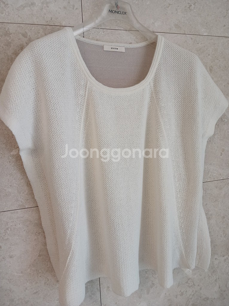 한섬 시스템린넨블랜드니트(최저가할인)--7