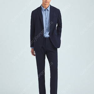 브렌우드/ 워셔블 솔리드 트윌 셋업 자켓/ 새제품