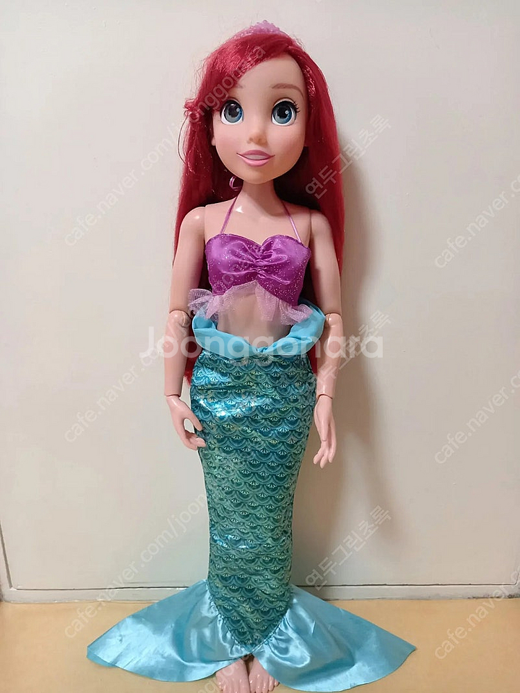 (택포)디즈니 인어공주 81cm 에리얼/ 60cm 구체...--1