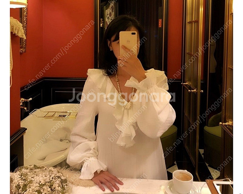 마담드쟌느 잠옷 홈웨어 새상품 두가지 / 이중지거즈원피...--7