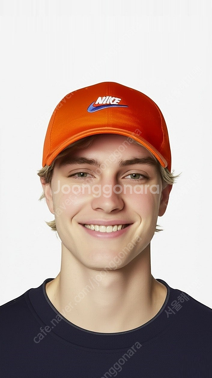NIKE 나이키 빈티지 초레어 헤리티지86 오렌지/블루...--5