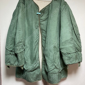 [판매중]오리지널 50s 미군 M51 피쉬테일 양털 후리스 내피(M65가능) sz Large