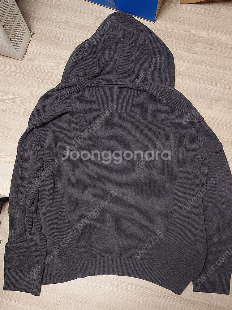 [M] 준지 다잉 니트 후드 집업 가디건 - 애쉬 SS...--2