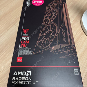 XFX SWIFT RX9070XT D6 16GB 새제품급 3개월 사용 팝니다.