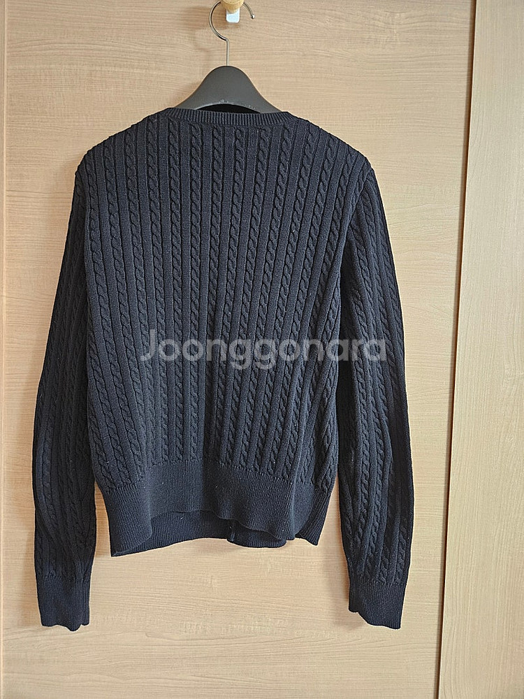 폴로랄프로렌 걸즈 니트 가디건 블랙 XL--1