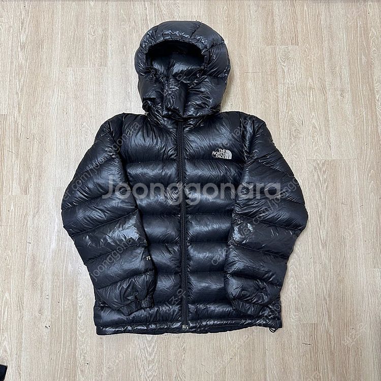 노스페이스 구스다운 700 후드 눕시 패딩 S/90--0