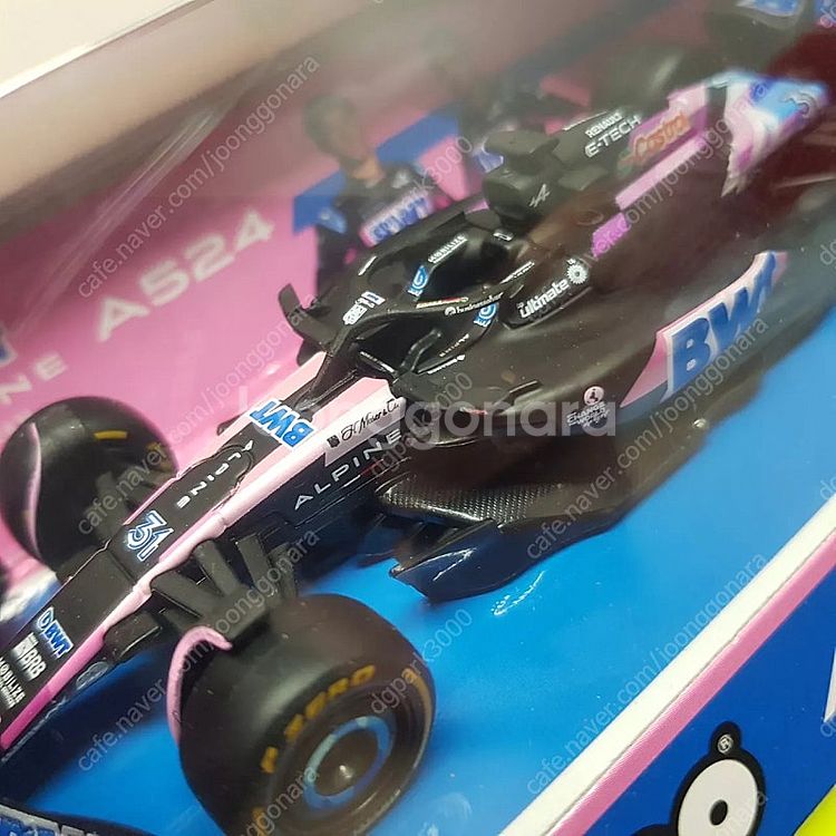 F1 다이캐스트 자동차 모형 메인5종 일괄 (새상품)--2