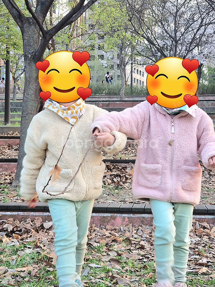 쌍둥이)GAP키즈 양털자켓(키85~110정도)2벌+후리...--5