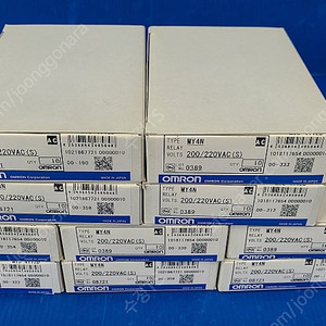 OMRON옴론 파워 릴레이 MY4N / MY4ZN-CR팝니다.