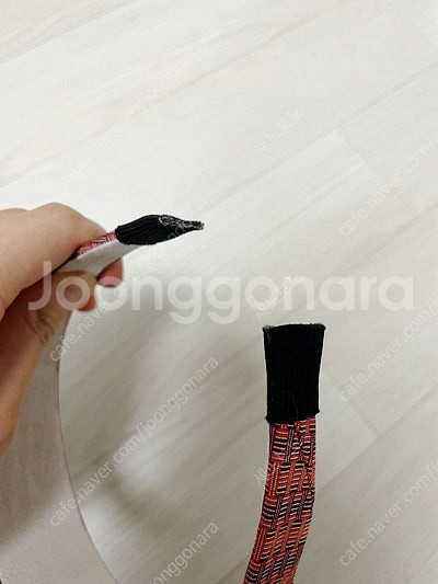 명품넥타이 리폼 헤어밴드 머리띠(버버리,에르메스)--8