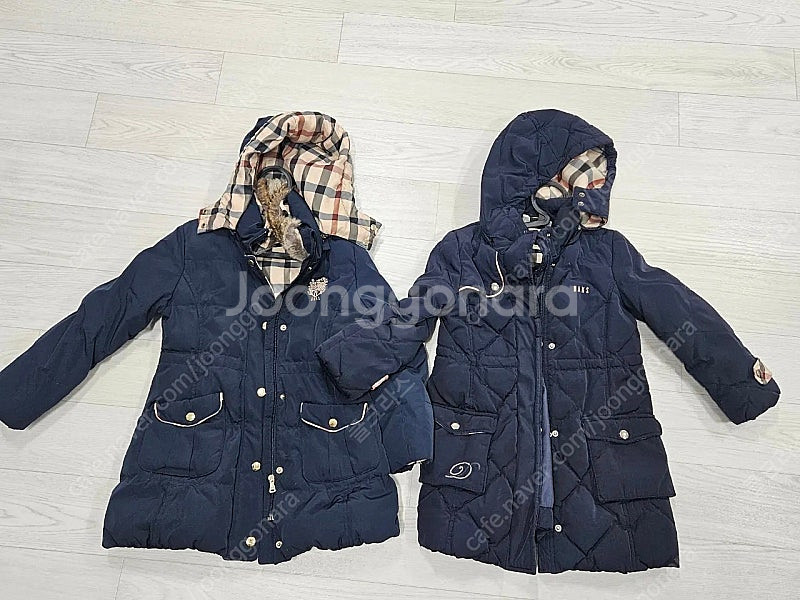 쌍둥이 닥스키즈120 패딩 택포가격--1