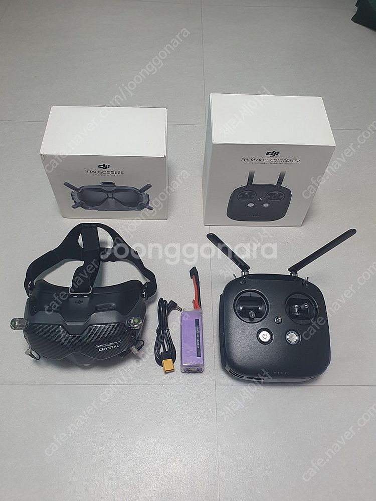 fpv 드론 dji v1 고글,조종기 팝니다--0
