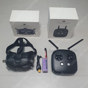 fpv 드론 dji v1 고글,조종기 팝니다
