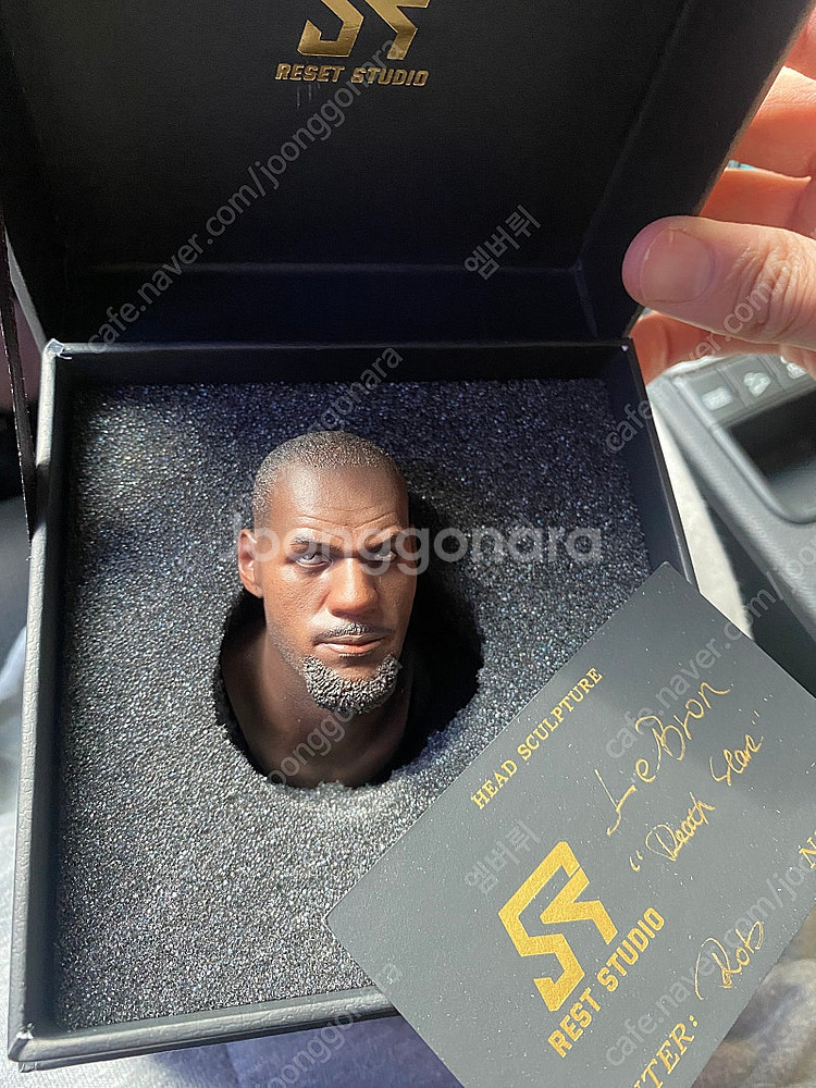 1/6 NBA 커스텀피규어 작가작 르브론 커리 팝니다--0
