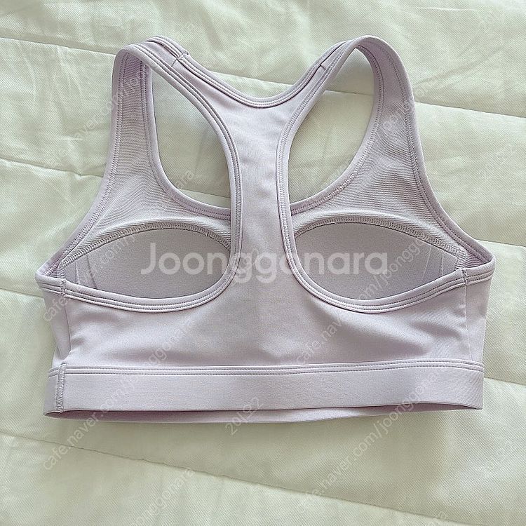 나이키 스우시 미디엄 서포트 스포츠브라--2