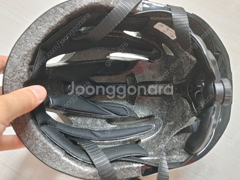 **컨디션상) 산틱 자전거 헬멧 초경량 에어로 후미등 헬맷 L사이즈 팝니다.(택포3.8만)**--9