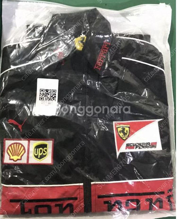 F1 레이싱 슈트 페라리 자켓 바이크자켓 (새상품)--1
