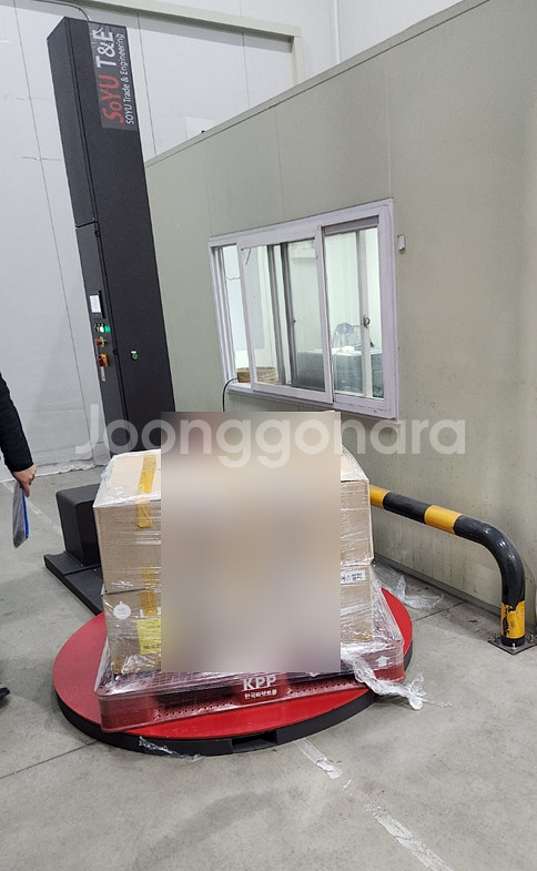 리모컨 파렛트 랩핑기. 제조업,쇼핑몰, 물류센터 에서 ...--1