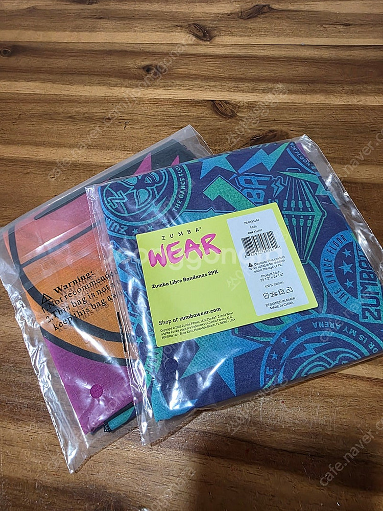 줌바 반다나 신상--1