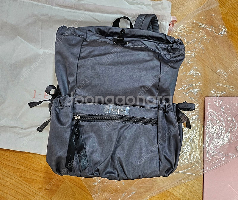 제이에스티나 리본 백팩 (새상품)--0