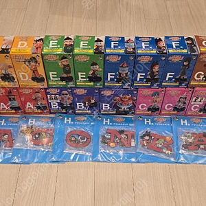 일본내수용 금고양이)드래곤볼 제일복권 어셈블컬렉션 20종+아크릴 판매