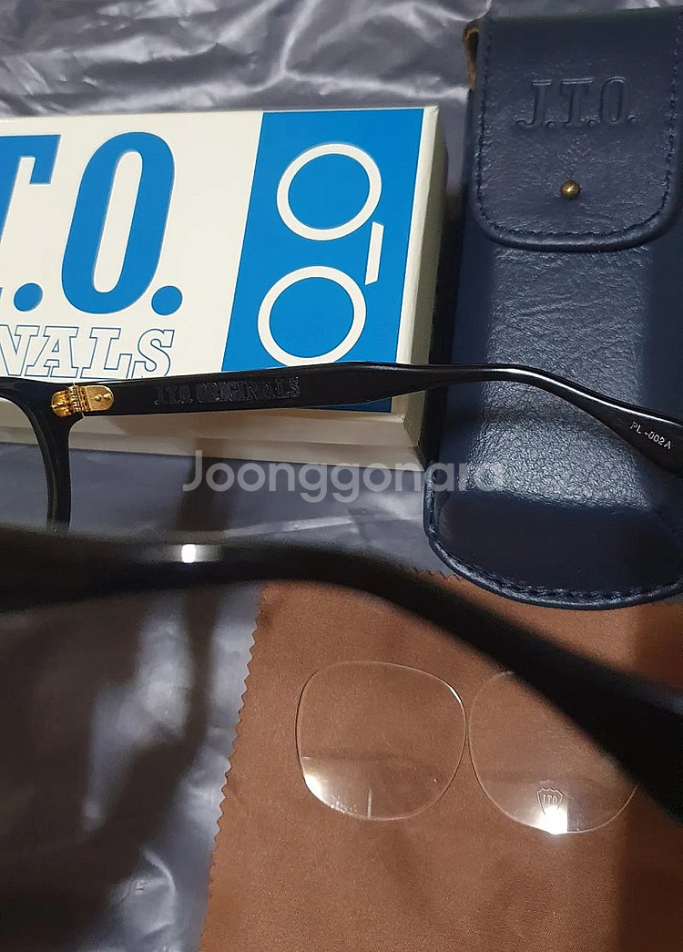 타르트옵티컬(jto) 46-22 골드에디션 아넬 블랙--4