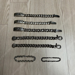 [정품] 크롬하츠 페이퍼체인 스몰, 라지, ID, 클립 팔찌
