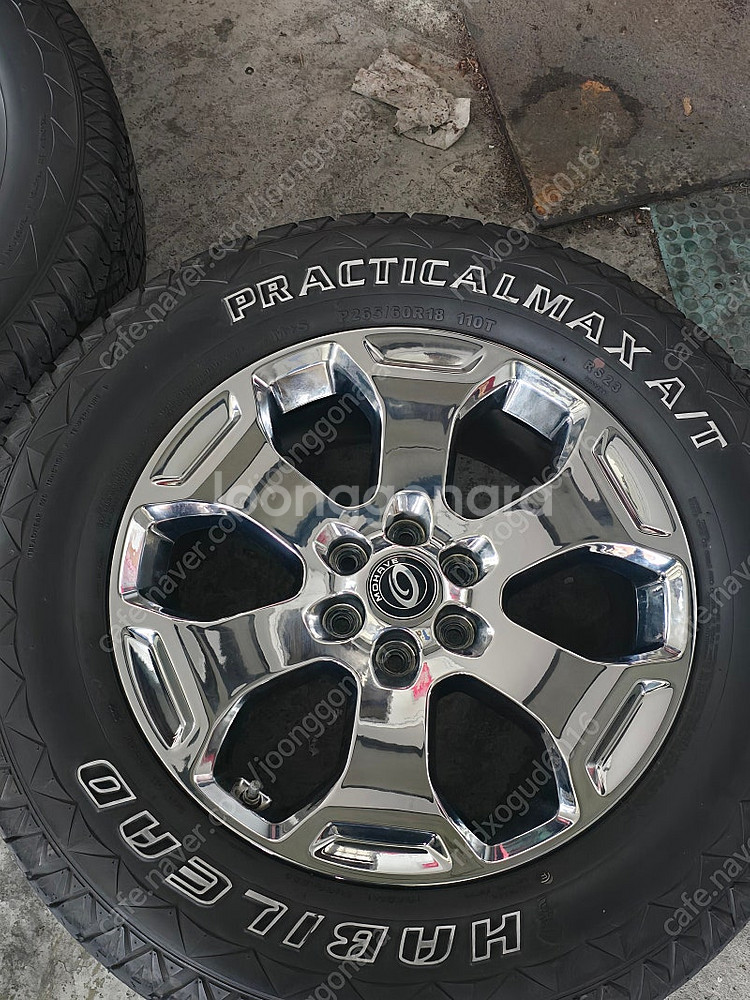 더뉴모하비 휠타이어--2