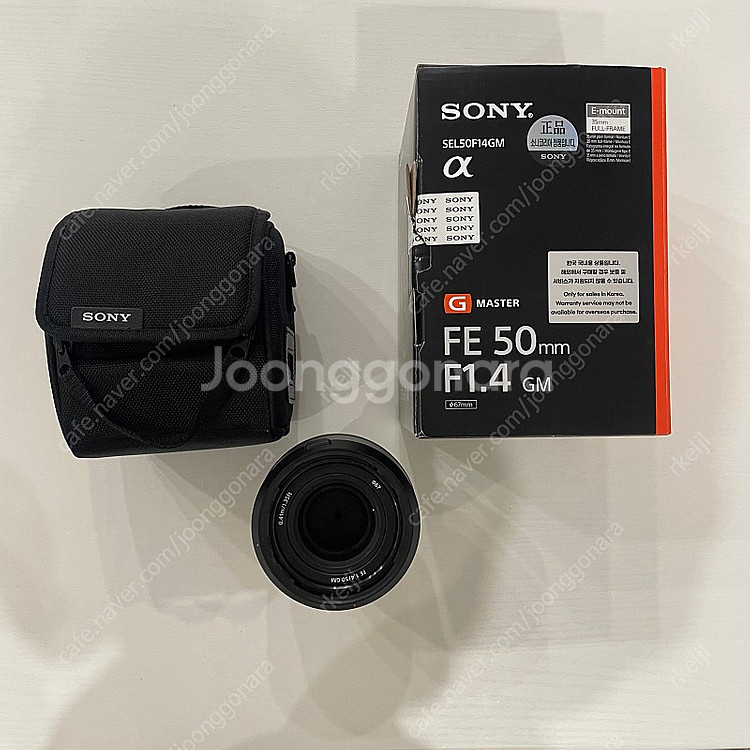소니 50.4gm 오사금 단렌즈 SEL50F14GM 상...--1