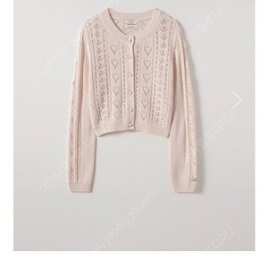 FYEO 포유온 eli heart crochet cardigan