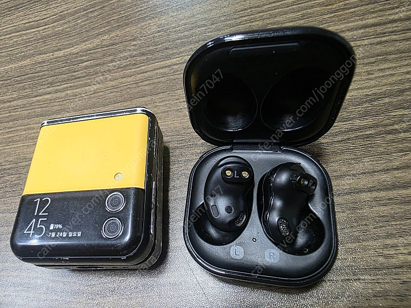 (인천)갤럭시s22플러스 256g 블랙 팝니다. +(버즈라이브) 이미지