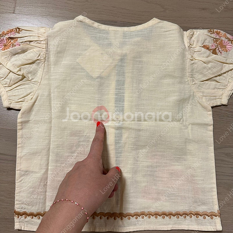 아폴리나 시리 자켓 매그놀리아 5-7y 수어플룸 튜닉--1