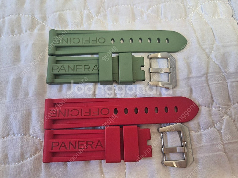 파네라이 사제 러버 스트랩 22mm--0