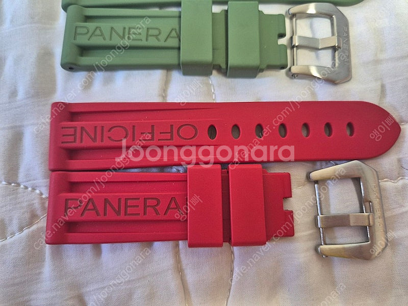 파네라이 사제 러버 스트랩 22mm--1