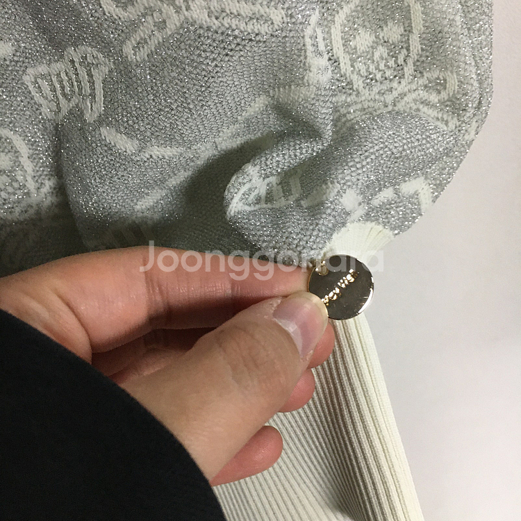마크앤로나 정품 퀼티드 니트 베스트 S / 랑방 마인 ...--2