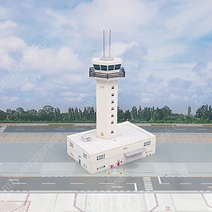 1:400 스케일 육각관제탑 (조명용/비조명용/조립용)