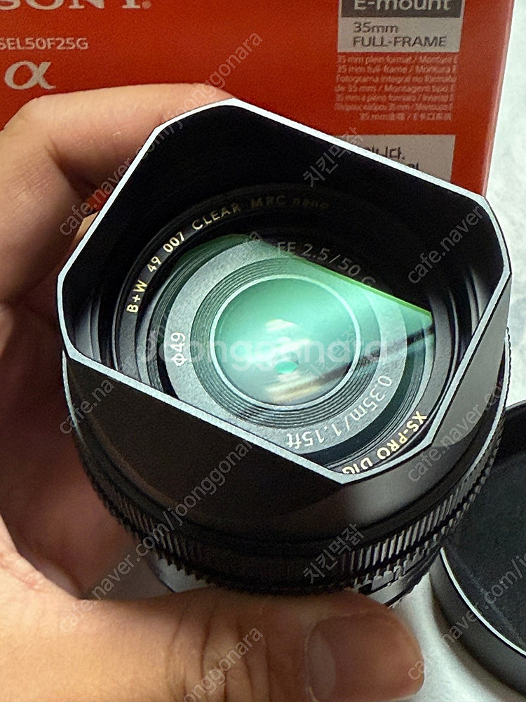 소니 FE 50mm F2.5G 렌즈, SEL50F25G--1