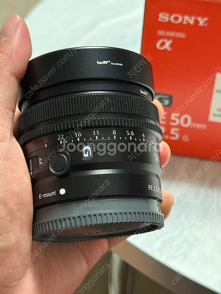 소니 FE 50mm F2.5G 렌즈, SEL50F25G--2