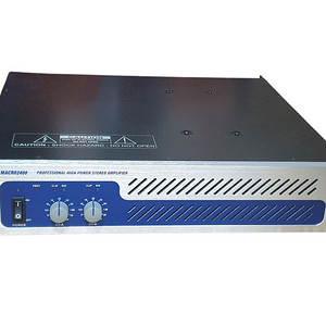 알토 Macro 2400 / L4.8x JEDIA 파워앰프 2400W 교회 야회 사용